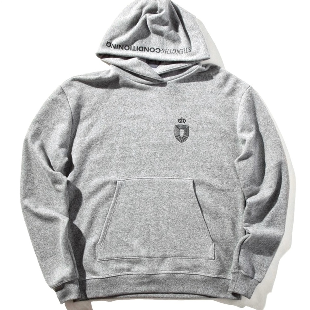 John Elliott Oversized Cropped Hoodie